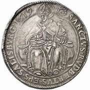 1 Thaler - Markus Sittikus von Hohenems, Austria, 1614-1619 reverse image