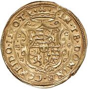 1 Doppia - Emanuele Filiberto, Italy, 1570-1571 reverse image