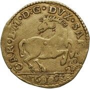 1 Doppia - Charles Emmanuel I the Great obverse image