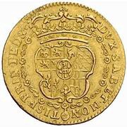 1 Doppia - Victor Amadeus II, Italy, 1714-1718 reverse image