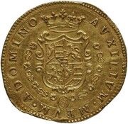 1 Quadrupla - Charles Emmanuel I, Italy, 1610-1630 reverse image