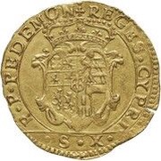 4 Scudi - Charles Emmanuel II, Italy, 1642 reverse image
