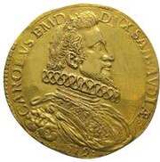 10 Scudi - Charles Emmanuel I obverse image