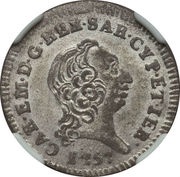2.6 Soldi - Charles Emmanuel III obverse image