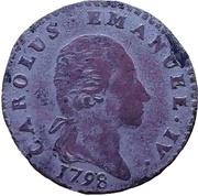 2.6 Soldi - Charles Emmanuel IV obverse image