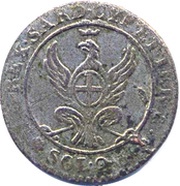 2.6 Soldi - Victor Emmanuel I, Italy, 1814-1815 reverse image