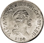 7.6 Soldi - Victor Amadeus III obverse image