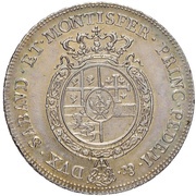 1 Scudo - Charles Emmanuel III, Italy, 1755-1769 reverse image
