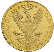 1 Doppia - Charles Emmanuel IV reverse image