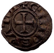 Denier - Enrico VI and Costanza obverse image
