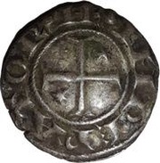 Denier - Enrico VI and Costanza Brindisi obverse image