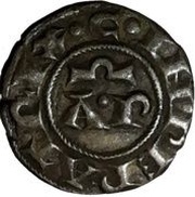 Denier - Enrico VI and Costanza Brindisi, Italy, 1194-1197 reverse image