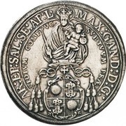 1 Thaler - Max Gandolf von Kuenburg obverse image