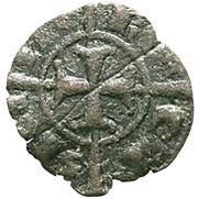 1 Denaro - Corrado II, Italy, 1254-1258 reverse image