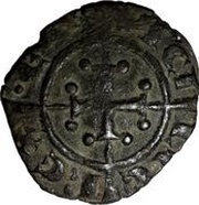 1 Denaro - Corrado II, Italy, 1254-1258 reverse image