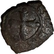 Denaro - Manfredi [gothic M with dots], Italy, 1258-1266 reverse image