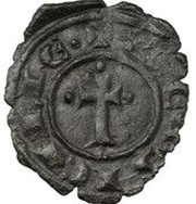 Denaro - Carlo D'Angio, Italy, 1266-1282 reverse image