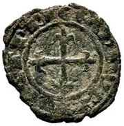 1 Denaro - Carlo I d'Angio, Italy, 1266-1282 reverse image