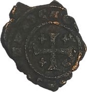 1 Denaro - Carlo I d'Angio coat of arms obverse image
