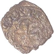1 Denaro - Carlo I d'Angio, Italy, 1266-1282 reverse image