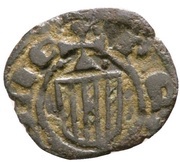 1 Denaro - Martin I, Italy, 1402-1409 reverse image