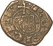 1 Denaro - Alfonso V, Italy, 1416-1458 reverse image