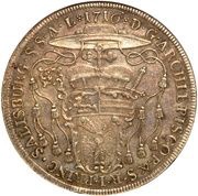 1 Thaler - Franz Anton von Harrach, Austria, 1710-1725 reverse image