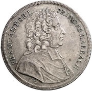 1 Thaler - Franz Anton von Harrach obverse image