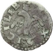 ½ Tarí - Carlo V bearded portrait, Italy, 1533-1551 reverse image