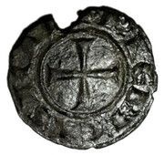 1 Denaro - Frederick II, Italy, 1220-1245 reverse image