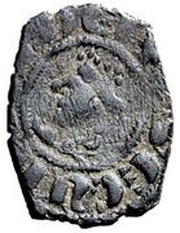 1 Denaro Pietro II obverse image