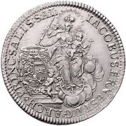 1 Thaler Madonna - Jakob Ernst von Liechtenstein obverse image