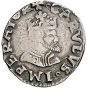 1 Tari - Carlo V obverse image