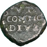 1 Grano - Filippo II, Italy, 1608-1614 reverse image