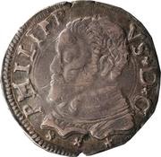3 Tari - Filippo II obverse image