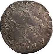 3 Tari - Filippo II, Italy, 1556-1562 reverse image