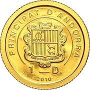 1 Diner Santiago de Compostela Cathedral obverse image