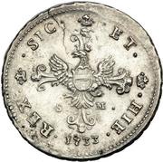 6 Tarí - Carlo III, Italy, 1732-1733 reverse image
