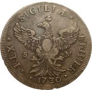 12 Tarí - Carlo III, Italy, 1730 reverse image