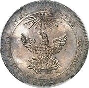 Oncia of 30 Tarí - Carlo III IV, Italy, 1732 reverse image