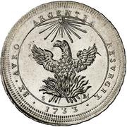 1 Oncia of 30 Tarí - Carlo III IV reverse image