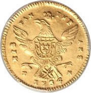 2 Once - Carlo, Italy, 1752-1754 reverse image