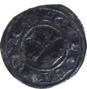 Denier - Federico II, Italy, 1220-1250 reverse image