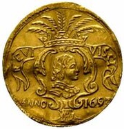 1 Scudo d'Oro - Carlo II obverse image