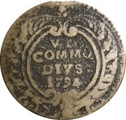 1 Grano - Ferdinando III, Italy, 1794-1795 reverse image