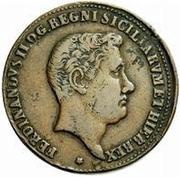5 Grani - Ferdinando II obverse image
