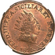 10 Grani - Ferdinando III obverse image