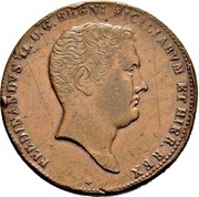 10 Grani - Ferdinando II obverse image