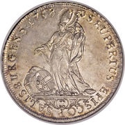 1 Thaler - Sigismund von Schrattenbach type 2, Austria, 1758 reverse image