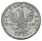 1 Tarí - Ferdinando III, Italy, 1796 reverse image